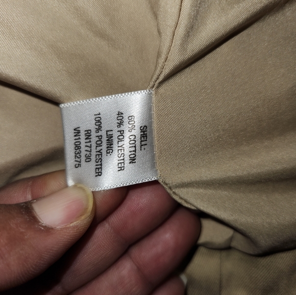 Merona water repellent trench coat - Picture 9 of 10